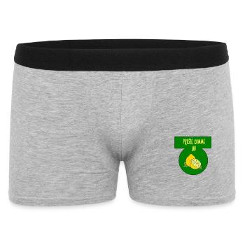Squeezed like a lemon - Men's Boxer Shorts - heather grey - Front