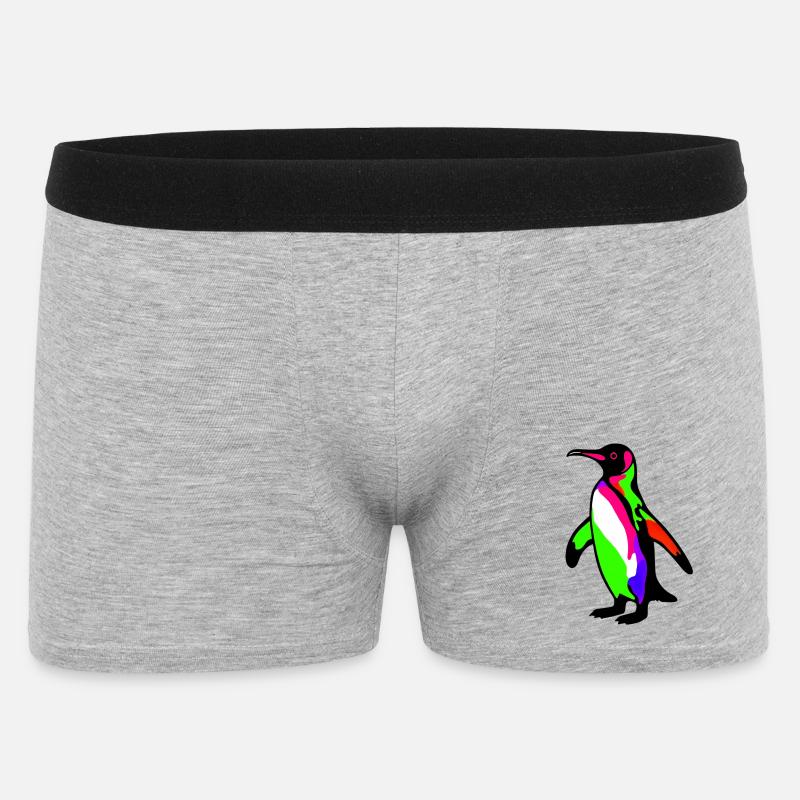 Pingouin - Boxer Homme - gris chiné