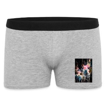 Ojio-Constellart -Milky Way - Men's Boxer Shorts - heather grey - Front