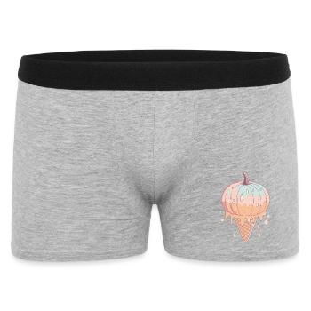 Citrouille Glacée Pastel - Boxer Homme - gris chiné - Devant