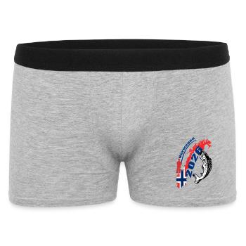 Norwegen_2026 - Men's Boxer Shorts - heather grey - Front