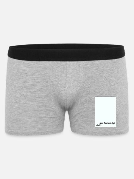 Rest AI - Men's Boxer Shorts - heather grey