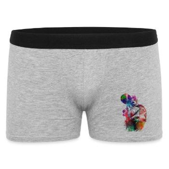 Jeux de fléchettes #darts #sport - Boxer Homme - gris chiné - Devant
