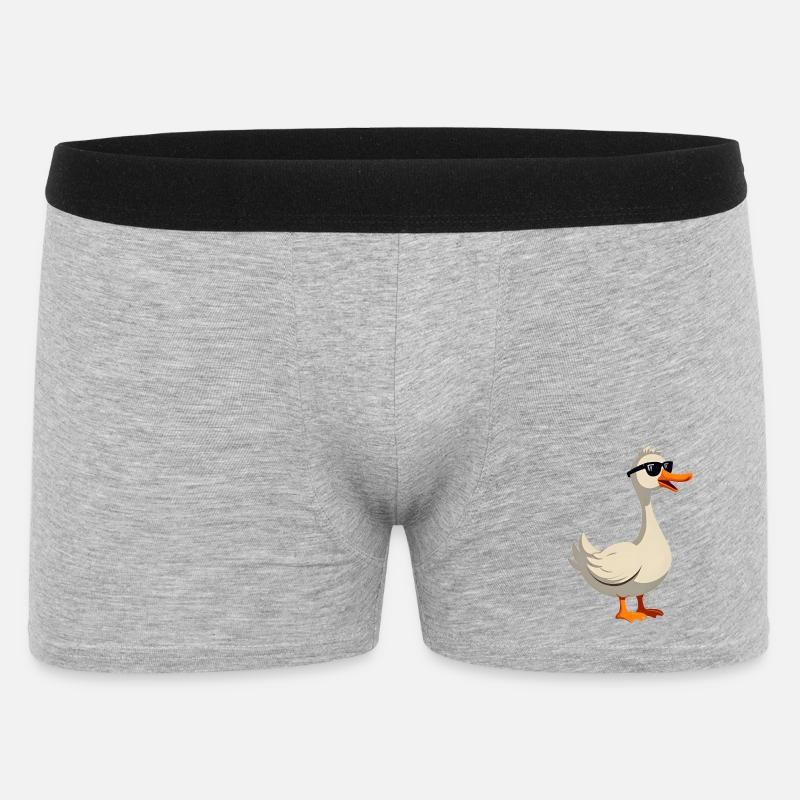 Oca fresca - Boxer da uomo - grigio melange