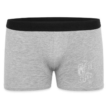 Patent Tuba Concerto Vintage Retro Technique - Men's Boxer Shorts - heather grey - Front