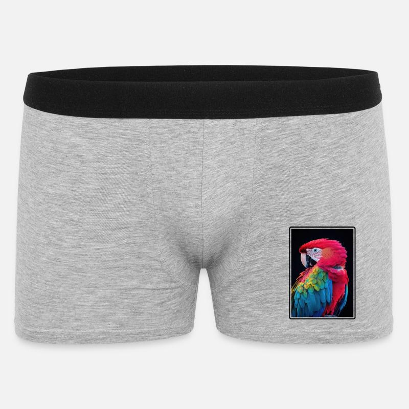 Aras Ara - Männer Boxer Shorts - Grau meliert