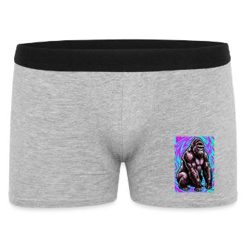 gorilla - Men's Boxer Shorts - heather grey - Front