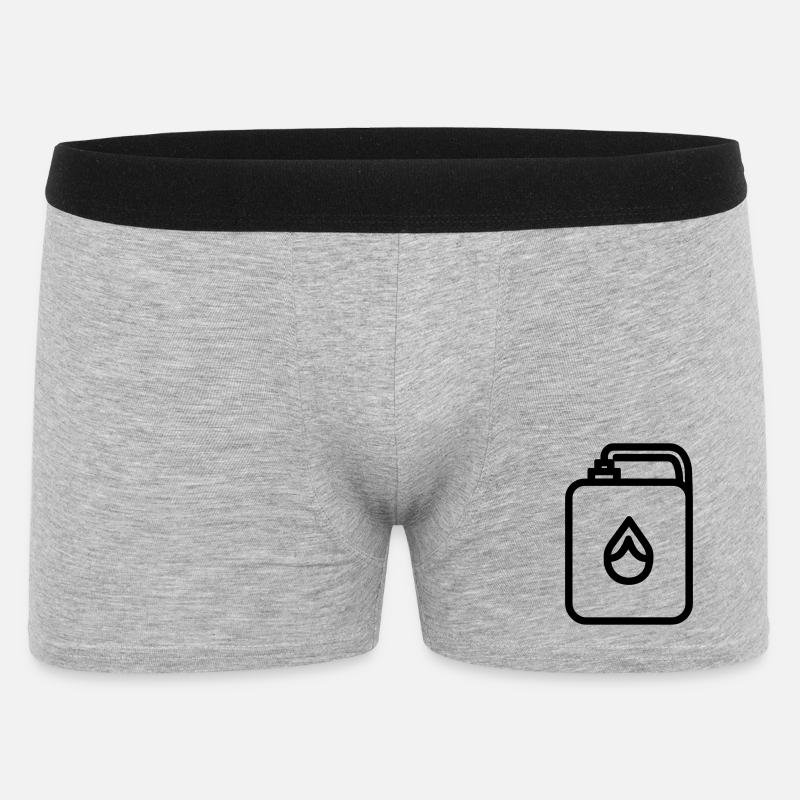 Gas can - Men's Boxer Shorts - heather grey