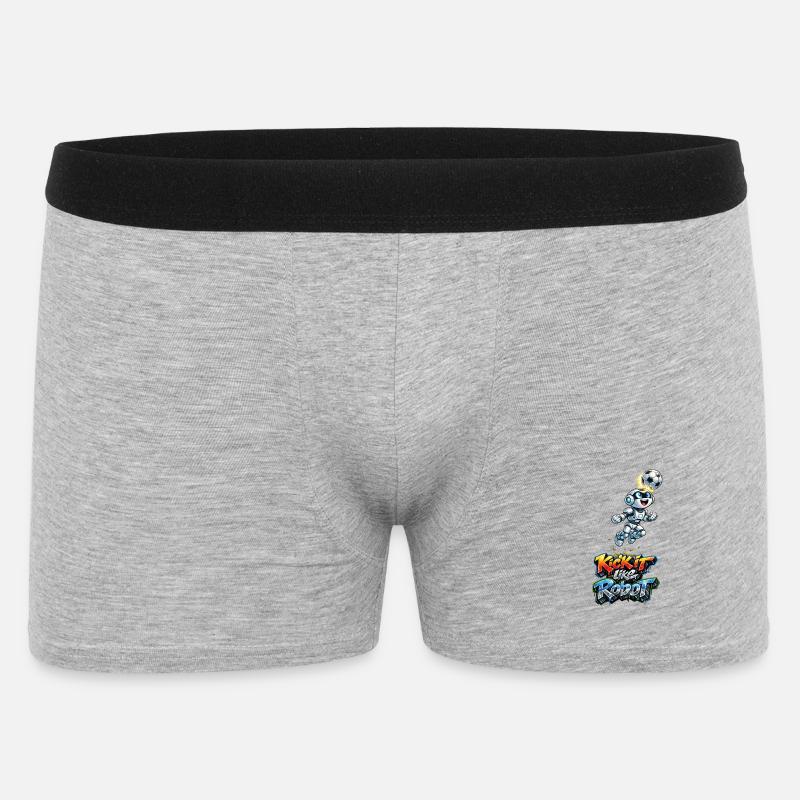 Robot d’en-tête - Boxer Homme - gris chiné