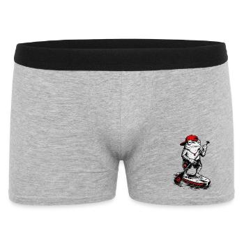 Funny SUP Paddleboard Board Stand Up paddle - Men's Boxer Shorts - heather grey - Front