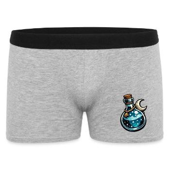 Moon Potion Bottle Magic - Men's Boxer Shorts - heather grey - Front
