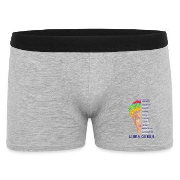 Zodiac sign Libra - Men's Boxer Shorts - heather grey - Front
