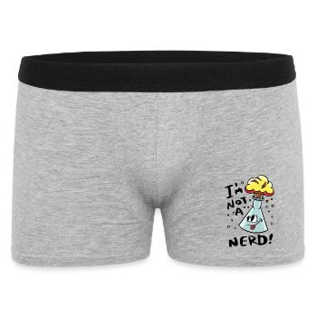 I'm not a nerd - Men's Boxer Shorts - heather grey - Front
