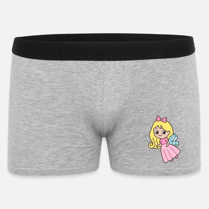 Fee - Männer Boxer Shorts - Grau meliert