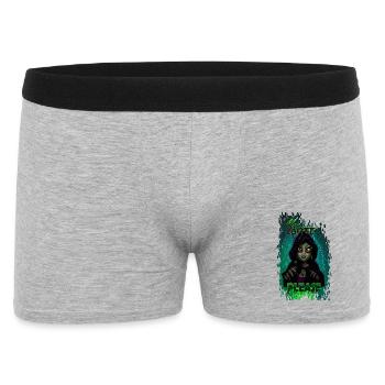 more coffee - Men's Boxer Shorts - heather grey - Front