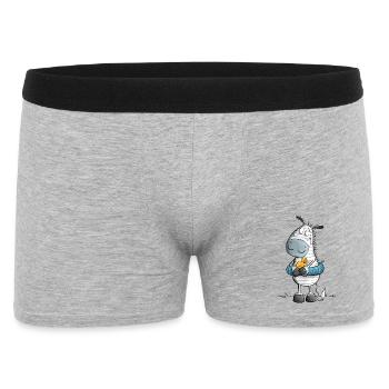Flotteur de plage d’été Zebra - Boxer Homme - gris chiné - Devant