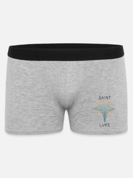 Saint Luke: Medical Assistance - Men's Boxer Shorts - heather grey