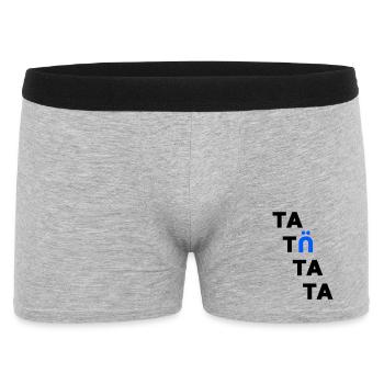 tatuetata - Men's Boxer Shorts - heather grey - Front