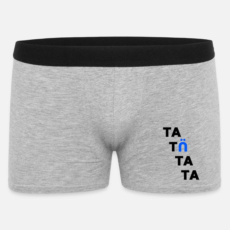 tatuetata - Männer Boxer Shorts - Grau meliert