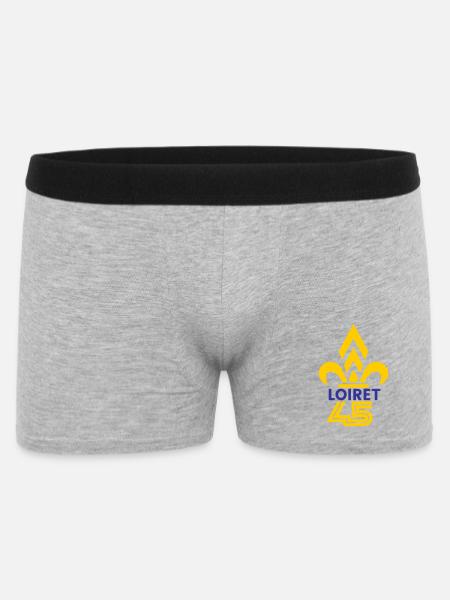Fleur de Lys Loiret 45 - Men's Boxer Shorts - heather grey