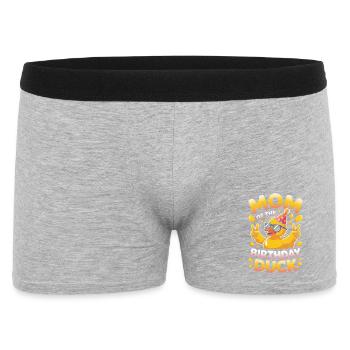 Maman du canard d’anniversaire - Boxer Homme - gris chiné - Devant
