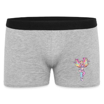 Star Butterfly Rainbow Hero - Men's Boxer Shorts - heather grey - Front