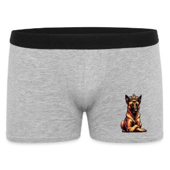 Malinois Belgian Shepherd Malinois Owner - Men's Boxer Shorts - heather grey - Front