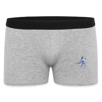 ORIGAMI SERBOWKA - Boxer Homme - gris chiné - Devant