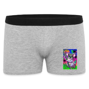 Koala - Boxer Homme - gris chiné - Devant