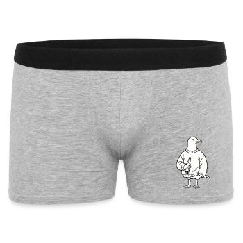 Compagnon côtier - Boxer Homme - gris chiné - Devant