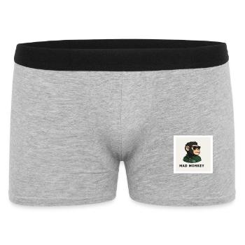 Mad Monkey Polo Icon - Men's Boxer Shorts - heather grey - Front