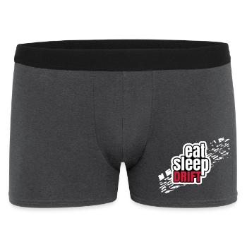 Eat Sleep Drift - Men's Boxer Shorts - charcoal grey - Front