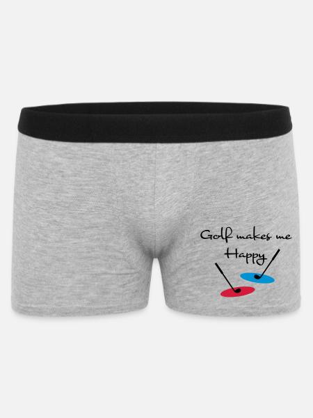 golf - Boxer Homme - gris chiné