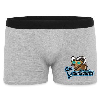 Graubünden Capricorn Style - Men's Boxer Shorts - heather grey - Front