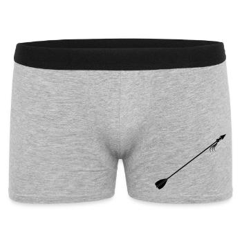Viking arrow - Men's Boxer Shorts - heather grey - Front