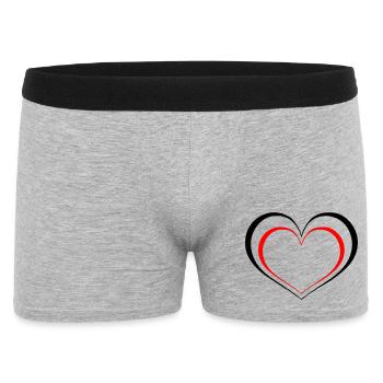 Chérie - Boxer Homme - gris chiné - Devant
