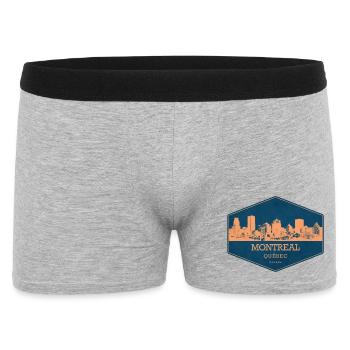 Montreal Canada - Men's Boxer Shorts - heather grey - Front