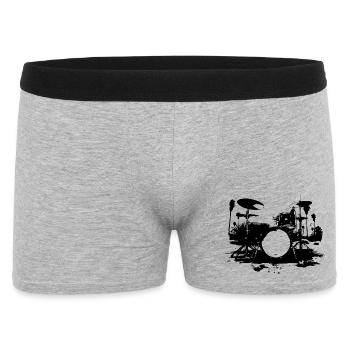 Percussion - Boxer Homme - gris chiné - Devant