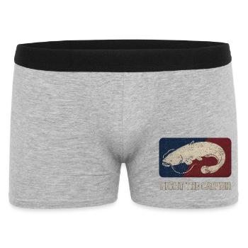 Fight the catfish - Men's Boxer Shorts - heather grey - Front