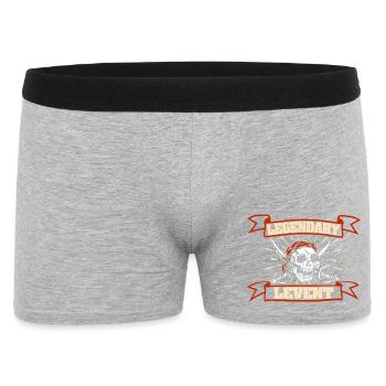 Levent comme prénom - Boxer Homme - gris chiné - Devant