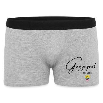 Elegant design Guayaquil, Ecuadorian pride - Men's Boxer Shorts - heather grey - Front