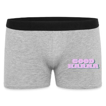 Good Karma - Men's Boxer Shorts - heather grey - Front