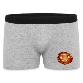 Mignon Hérisson Châtaignier – Enfance et plaisir de bricolage - Boxer Homme - gris chiné - Devant