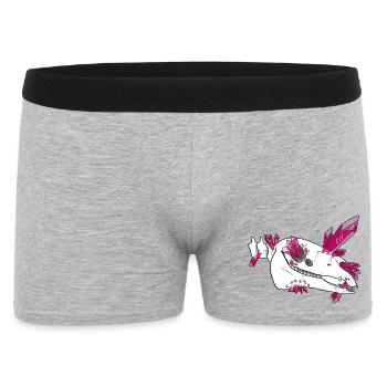 Crâne de Cristal - Cheval (par Leni Riosa) - Boxer Homme - gris chiné - Devant