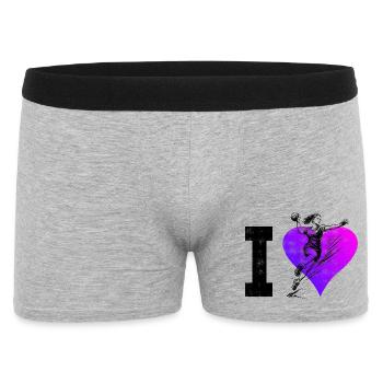 Idée simple de handball pour les femmes - Boxer Homme - gris chiné - Devant