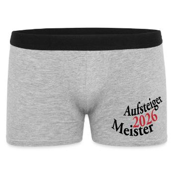Champion et équipe promue 2026 - Boxer Homme - gris chiné - Devant
