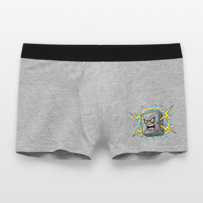 Angry Socket Lightning Men's Boxer Shorts