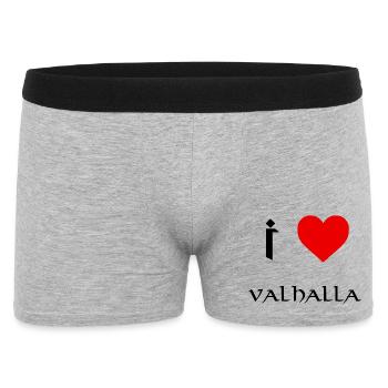 J’adore Valhalla - Boxer Homme - gris chiné - Devant