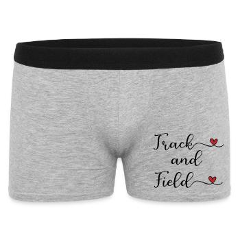 athletics - Men's Boxer Shorts - heather grey - Front