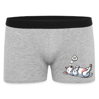 Bull Terrier miniature Bully Bull Terrier Propriétaire - Boxer Homme - gris chiné - Devant